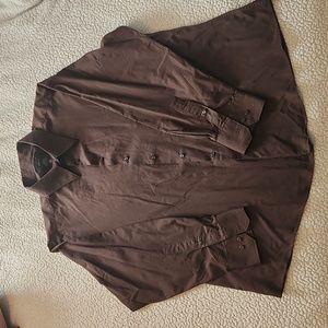 Men's long sleeve button up dress shirt